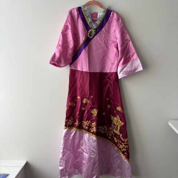 Halloween Costume‎ Disney Princesse Mulan taille M 7-8 - Picture 2 of 10